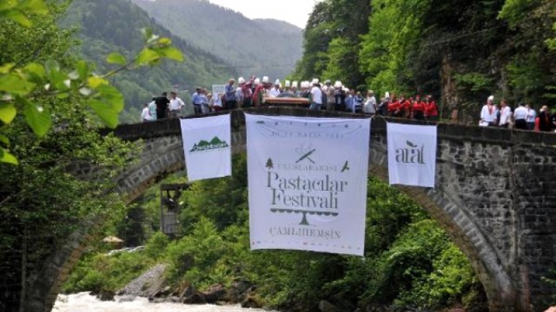 Fırtına Vadisi'nde Uluslararası Pastacılar Festivali