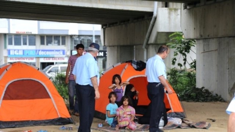Dilencilik Yapan Suriyeli Mülteciler Toplatıldı