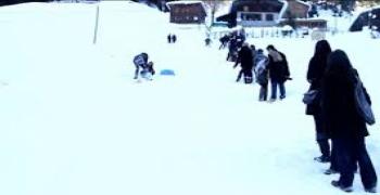 Ayder Yaylası'nda Kayak Keyfi