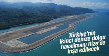 Rize Artvin Arası Havalimanı Start Verildi