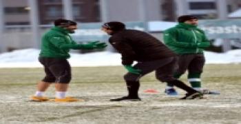 BURSASPOR, ÇAYKUR RİZE HAZIRLIKLARINI SÜRDÜRÜYOR