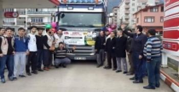 HAYRAT İNSANI YARDIM DERNEĞİ 107.TIR YARDIMI