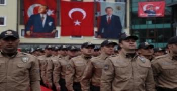 RİZE'DE 498 BEKÇİ YEMİN ETTİ