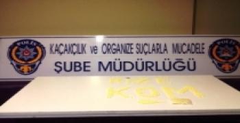RİZE'DE ÇANTA İÇERİSİNDE ECSTASY HAP BULUNDU