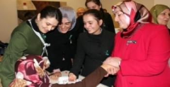 RİZE'DE KANSER HASTALARINA MORAL ZİYARETİ