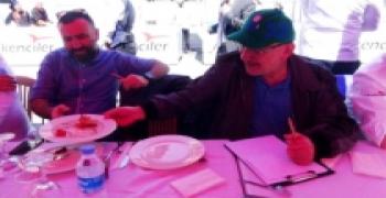 RİZEDE YEMEK YARIŞMASI RAKI KRİZİ