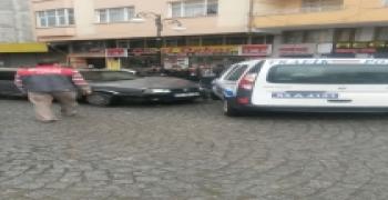 CUMHURİYET CADDESİNDE TRAFİK KAZASI