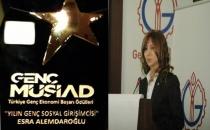 Esra Alemdaroğlu'na TURGEP'den Ödül