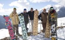 Profesyonel Snowboardcılar İkizdere Petran Yaylasında